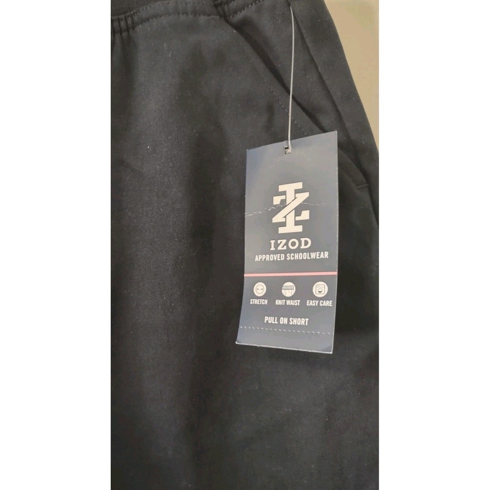 IZOD Approved Schoolwear Shorts Missy Size 18.5 Plus Uniform Shorts Navy Blue